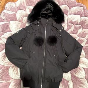 Womens Moose Knuckle Bomber Coat.